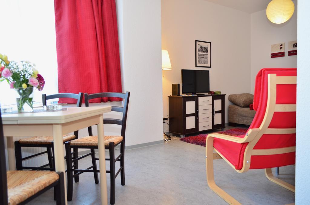 Ferienwohnung Zentrum/Hauptbahnhof ไลป์ซิก ภายนอก รูปภาพ